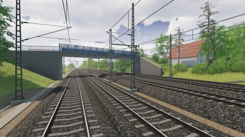 Visualisierung SÜ Dörnigheimer Weg (Planung)