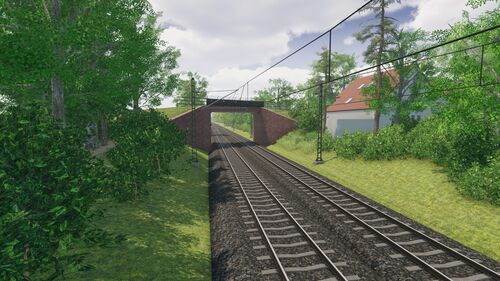 Visualisierung SÜ Dörnigheimer Weg (Bestand)